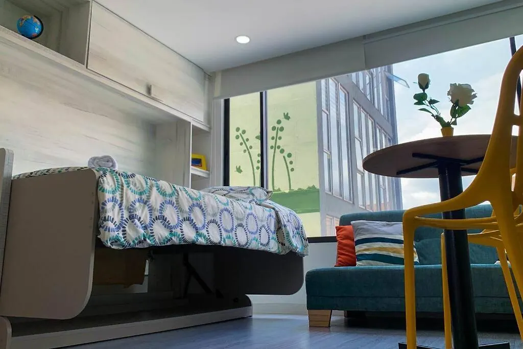 Διαμέρισμα Aptotiv209 - Espectacular Aparta Estudio Tipo Loft - Chapinero - Wifi - Tv Μπογκοτά