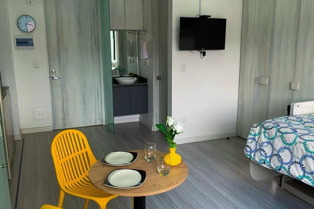 Aptotiv209 - Espectacular Aparta Estudio Tipo Loft - Chapinero - Wifi - Tv Μπογκοτά