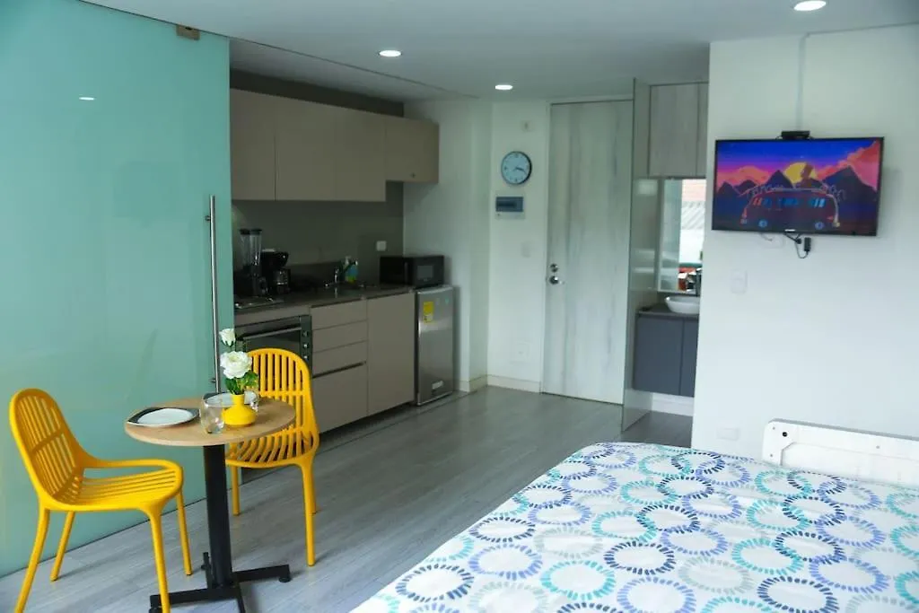 Aptotiv209 - Espectacular Aparta Estudio Tipo Loft - Chapinero - Wifi - Tv Μπογκοτά 0*,  Κολομβία