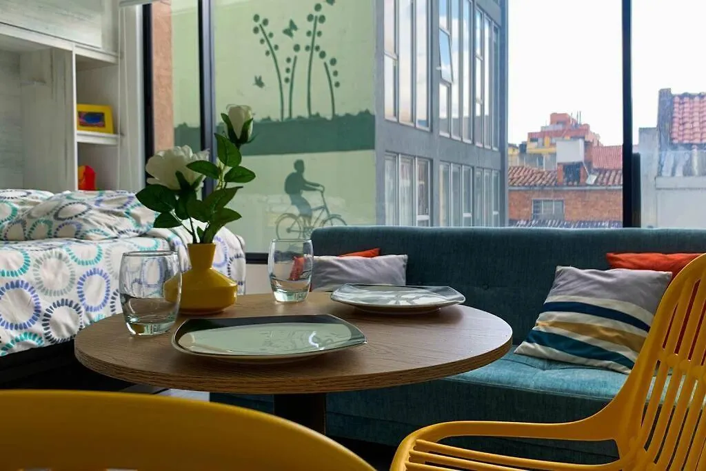 Διαμέρισμα Aptotiv209 - Espectacular Aparta Estudio Tipo Loft - Chapinero - Wifi - Tv Μπογκοτά