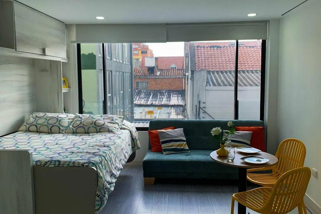 Διαμέρισμα Aptotiv209 - Espectacular Aparta Estudio Tipo Loft - Chapinero - Wifi - Tv Μπογκοτά