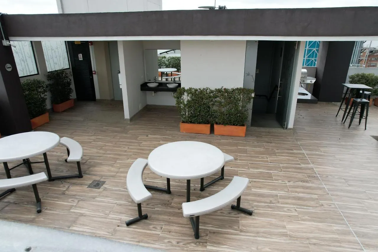 Aptotiv209 - Espectacular Aparta Estudio Tipo Loft - Chapinero - Wifi - Tv Μπογκοτά